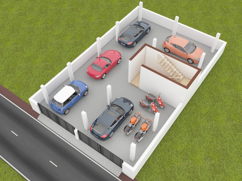 Car Parking Level — 3D Shadow